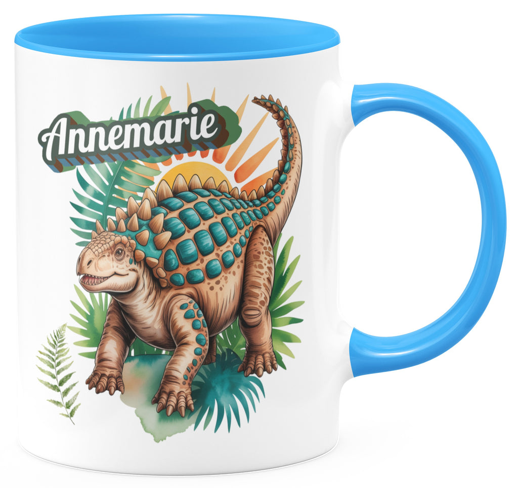 Personalized Dinosaur Design Kids Coffee Mug Product