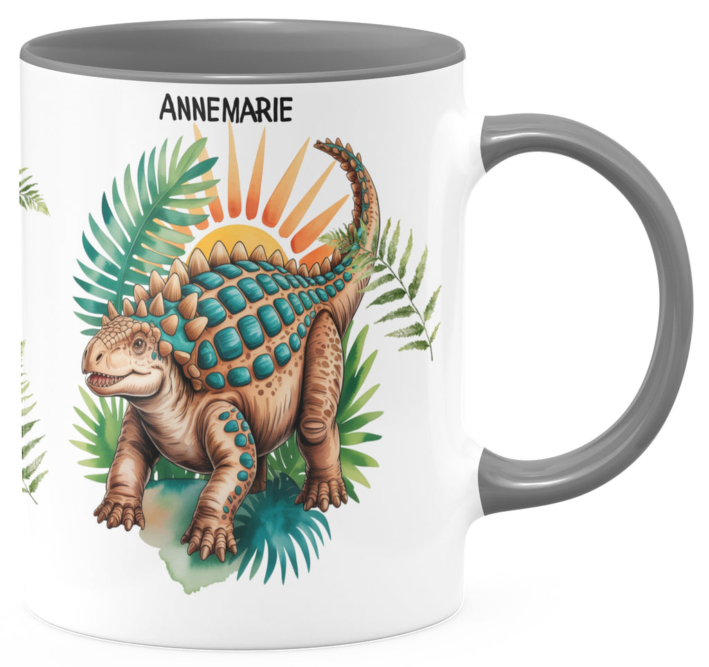 Personalized Dinosaur Theme Mug Perfect for Kids product