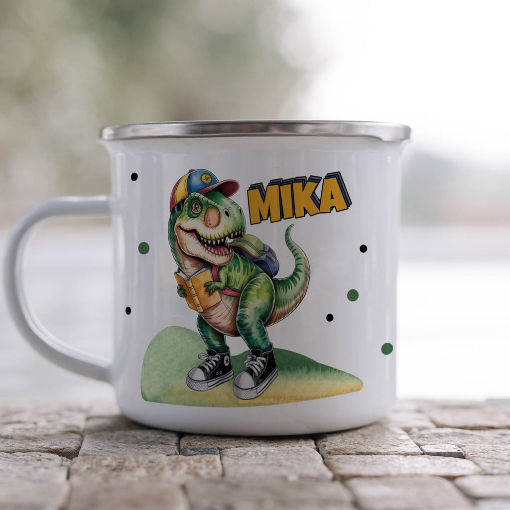 Personalized Dinosaur Design Mug Youthful Fun product type