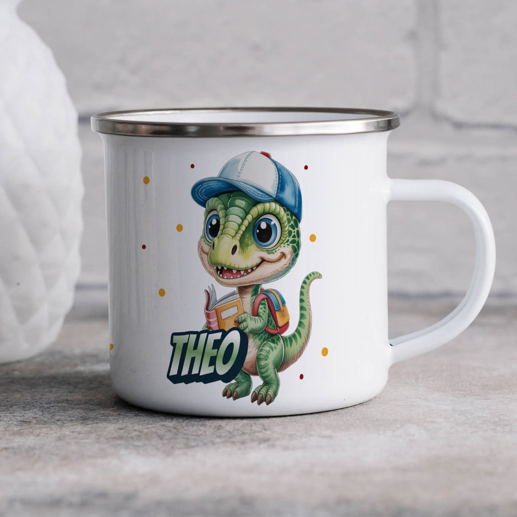 Personalized Dino Theo with Cap Mug product