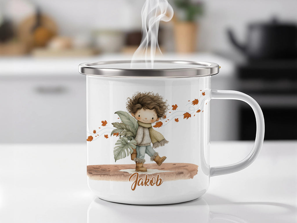 Personalized Cute Boy Design Coffee Mug product