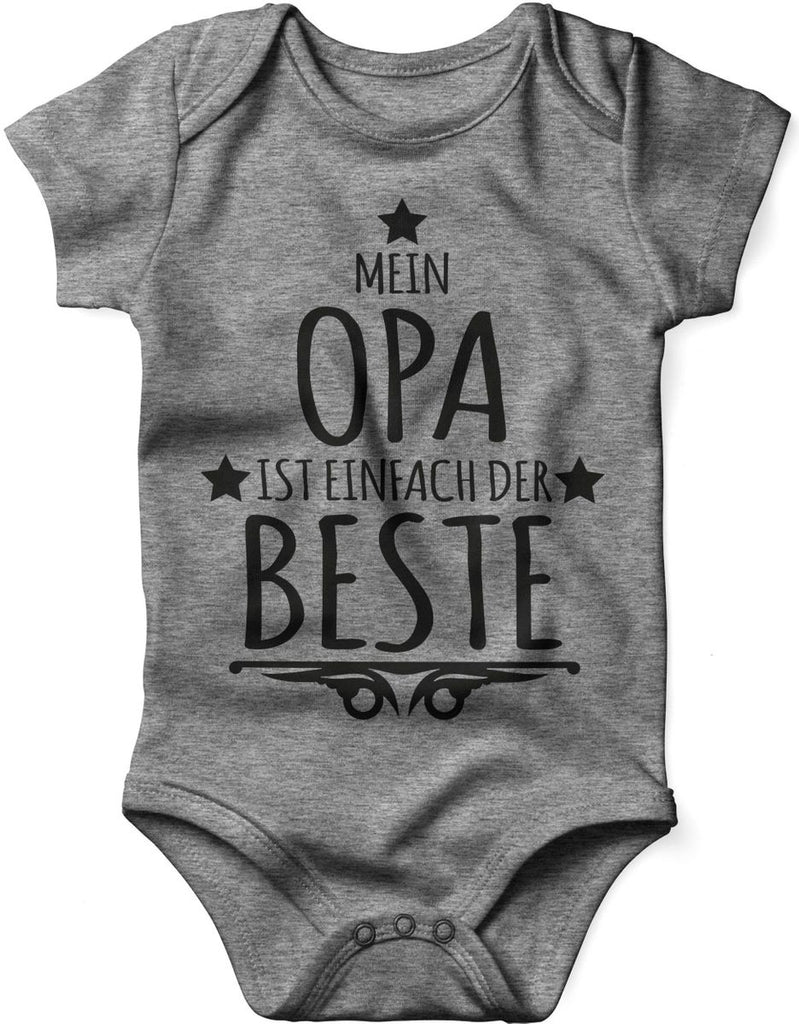 Babybody kurzarm Meine Opa ist einfach der Beste - von Mikalino