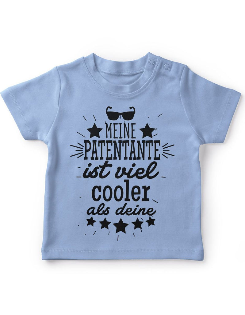 Baby / Kinder T-Shirt Meine Patentante ist viel cooler als deine v2 - von Mikalino