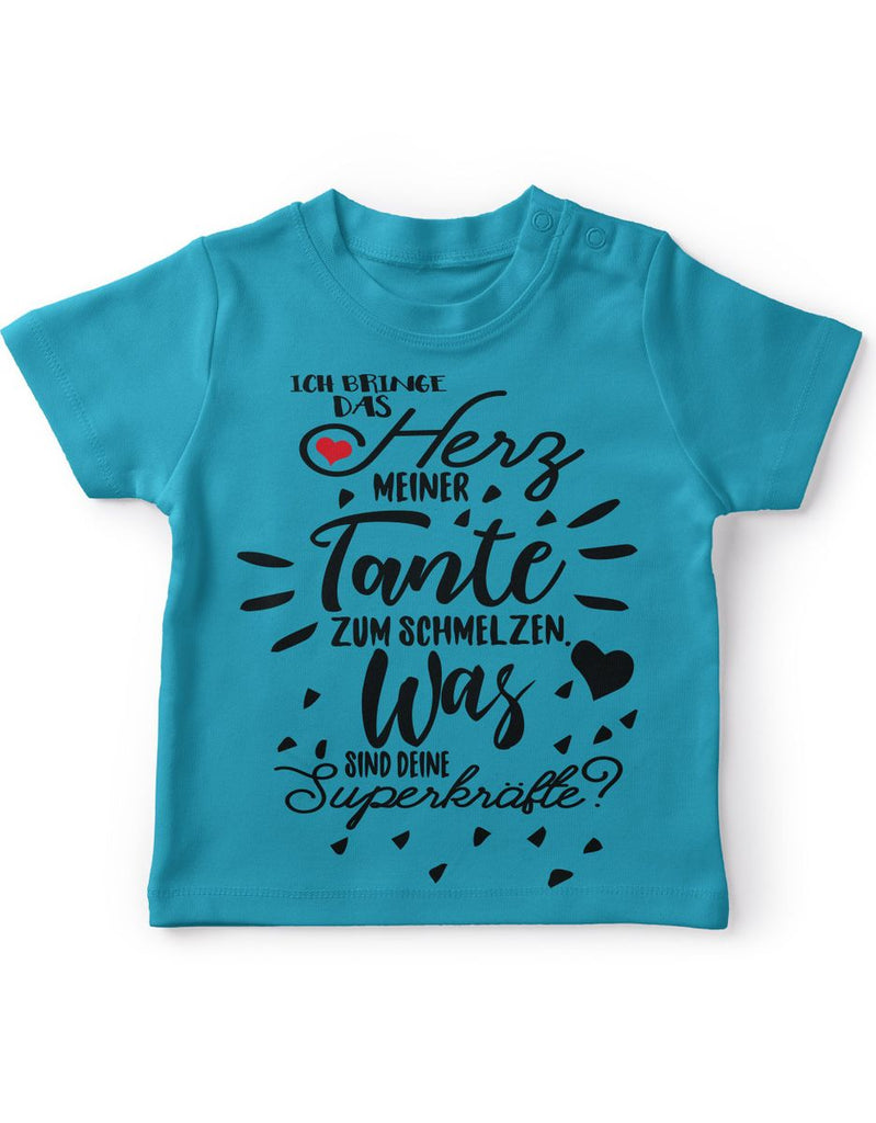 Baby / Kinder T-Shirt Ich bringe das Herz meiner Tante zum schmelzen - von Mikalino