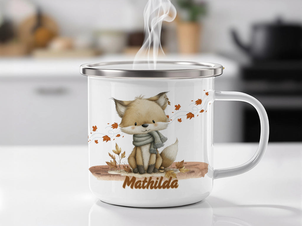Cute Fox Print Personalized Mug product