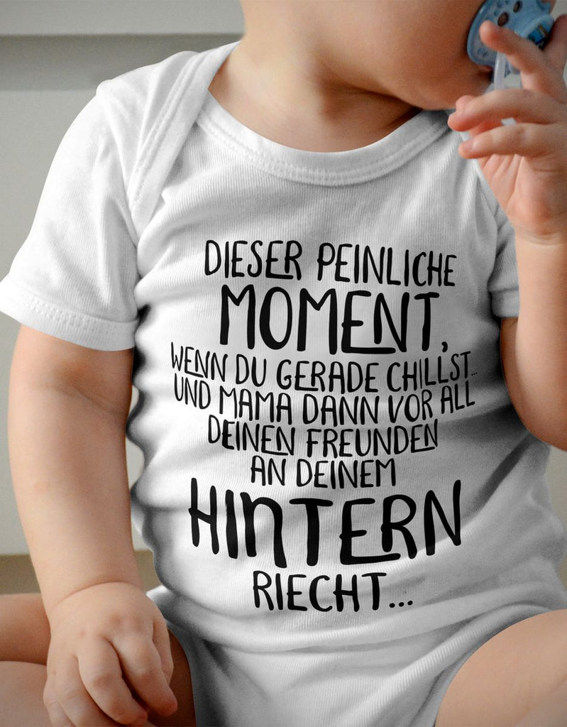 Babybody kurzarm Dieser peinliche Moment... - von Mikalino