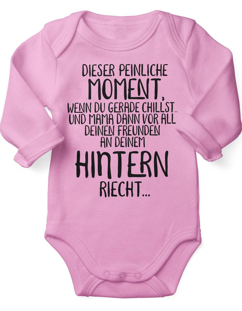 Babybody Langarm Dieser peinliche Moment... - von Mikalino