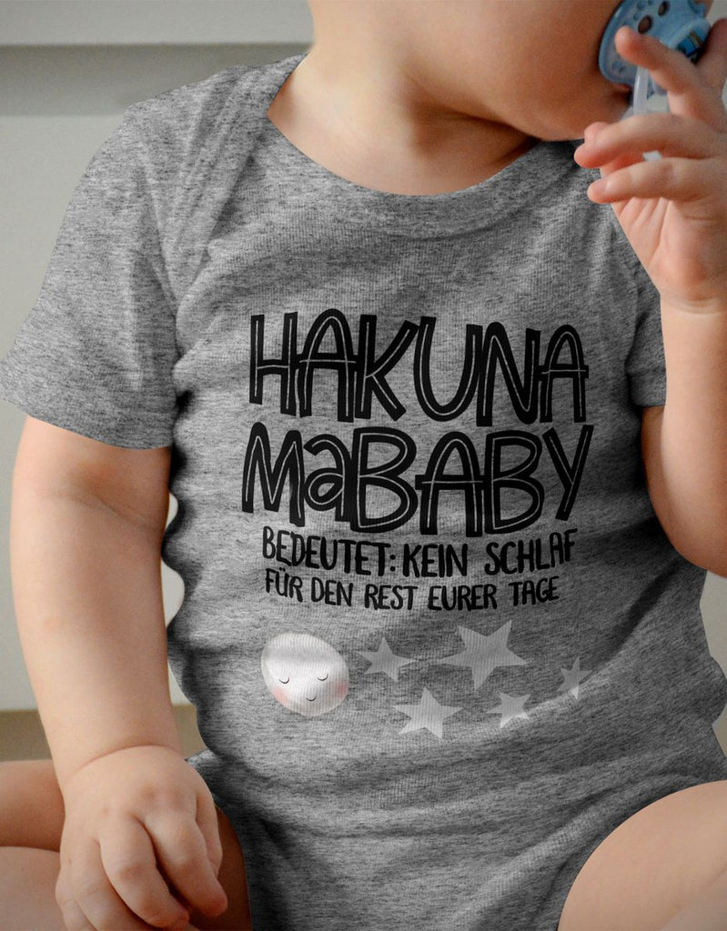 Babybody kurzarm Hakuna MaBaby - von Mikalino