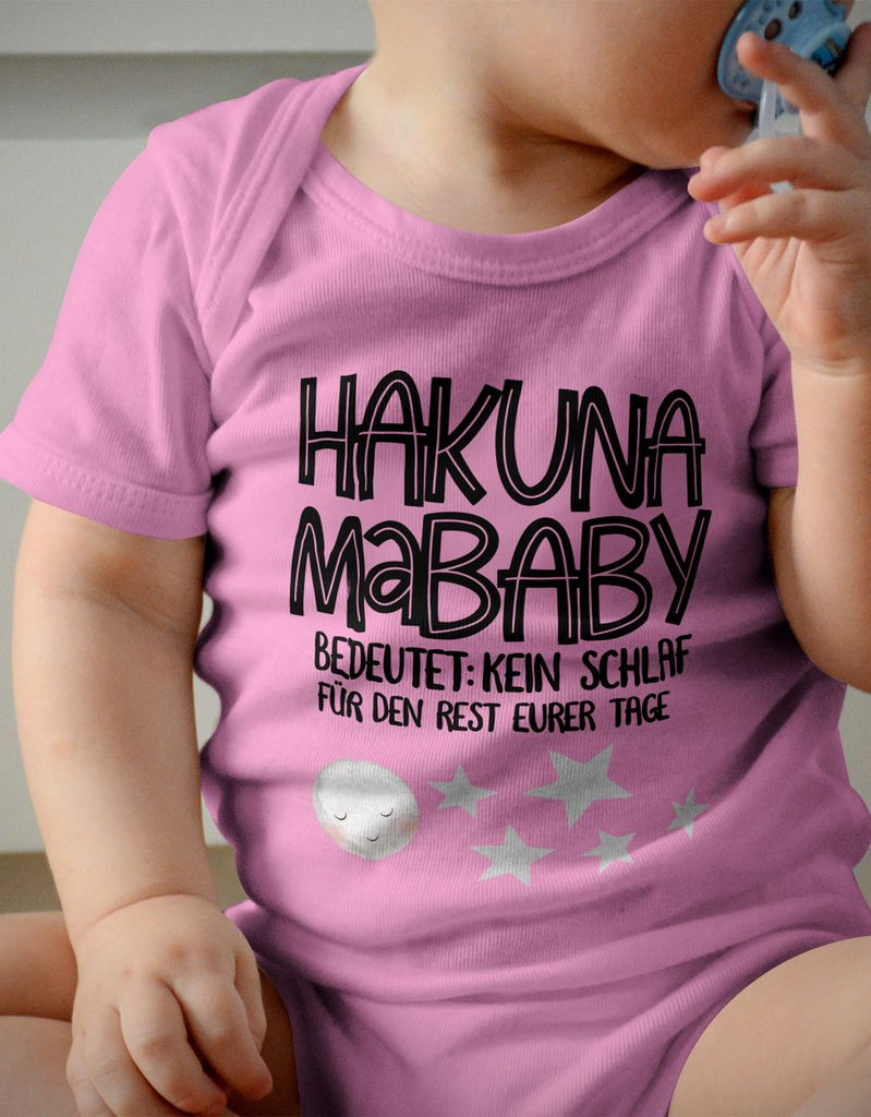 Babybody kurzarm Hakuna MaBaby - von Mikalino