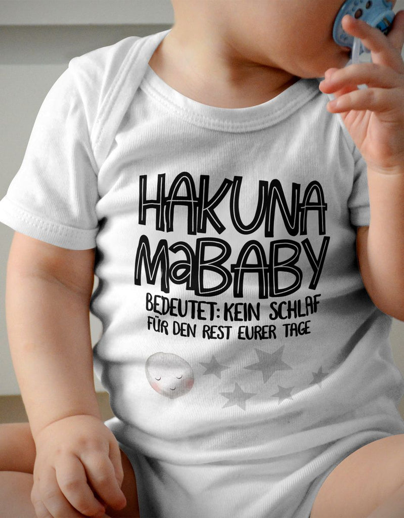 Babybody kurzarm Hakuna MaBaby - von Mikalino