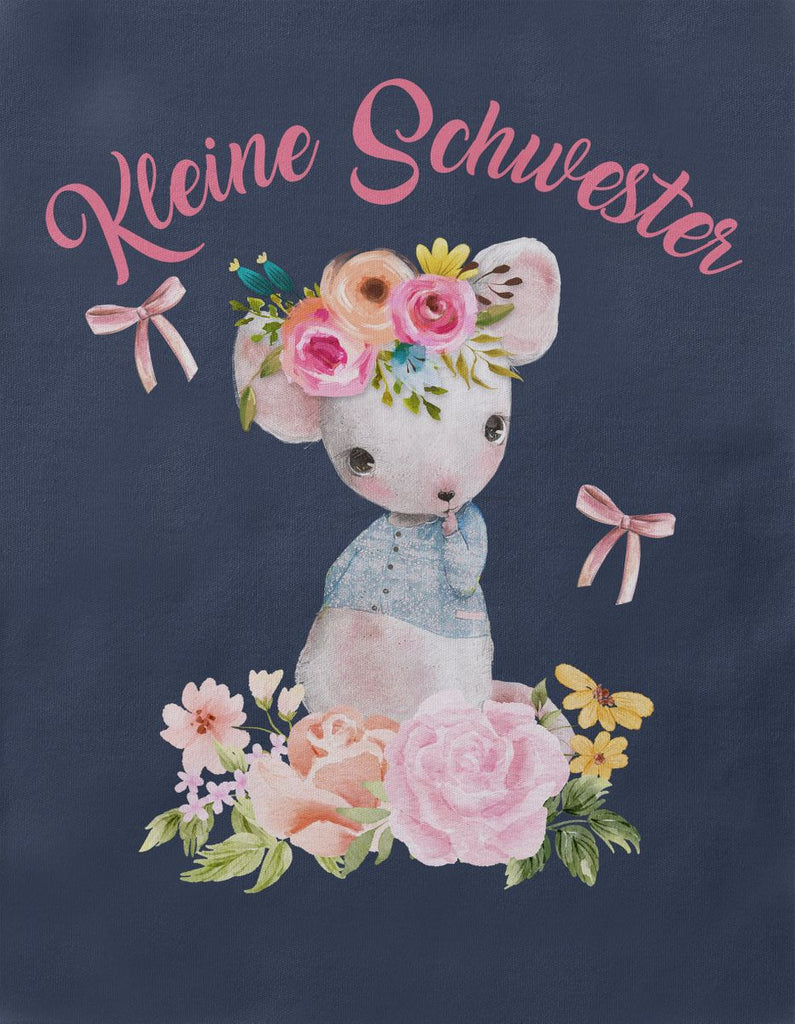 Baby / Kinder T-Shirt kurzarm Die Kleine Schwester - von Mikalino