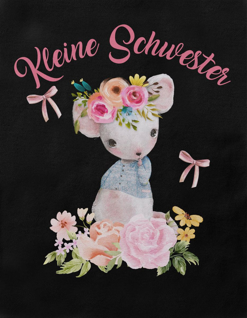 Baby / Kinder T-Shirt kurzarm Die Kleine Schwester - von Mikalino