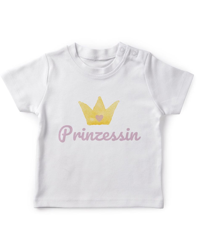 Baby / Kinder T-Shirt kurzarm Prinzessin - von Mikalino