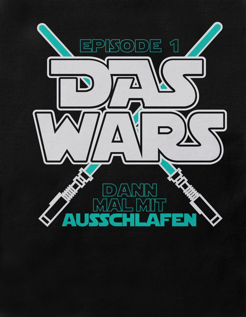 Baby / Kinder Longsleeve langarm Das wars dann mal mit Ausschlafen - von Mikalino