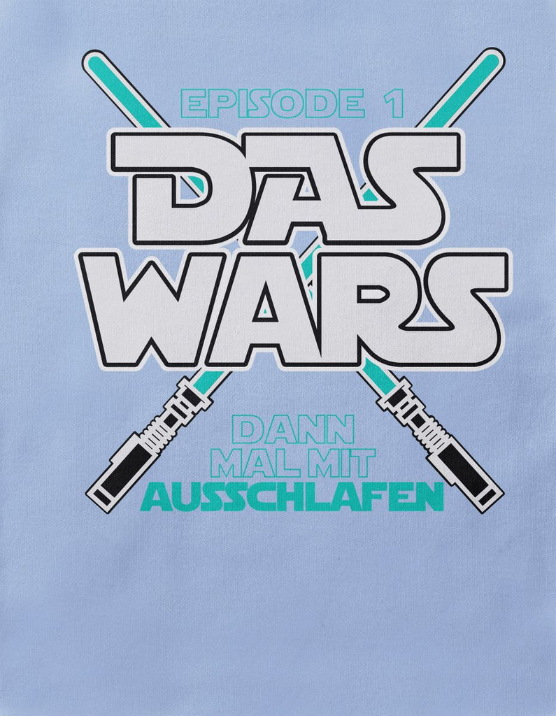 Baby / Kinder Longsleeve langarm Das wars dann mal mit Ausschlafen - von Mikalino