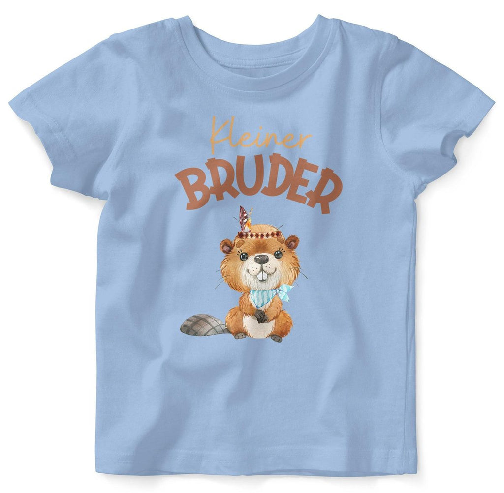 Baby / Kinder T-Shirt kurzarm Kleiner Bruder Bieber - von Mikalino