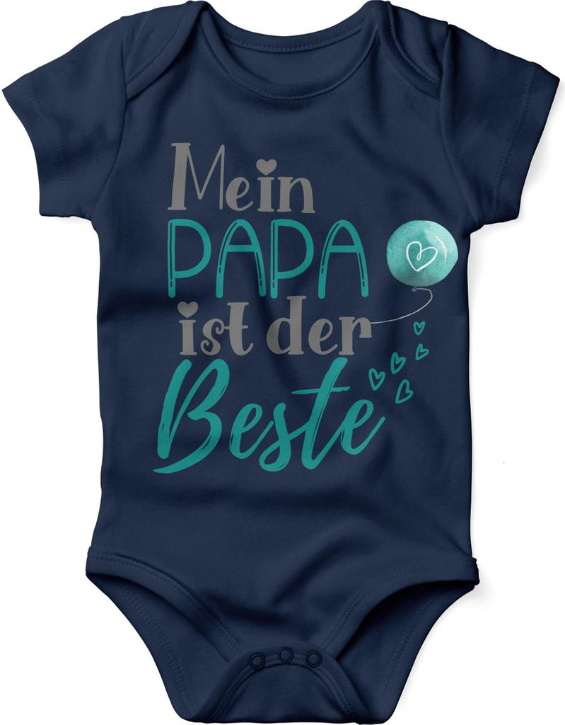 Babybody kurzarm Mein Papa ist der Beste - von Mikalino