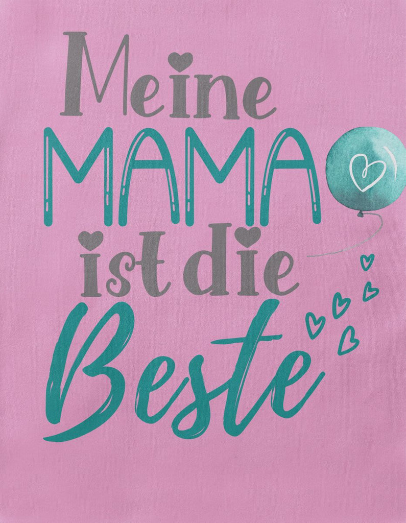 Babybody Langarm Meine Mama ist die Beste - von Mikalino