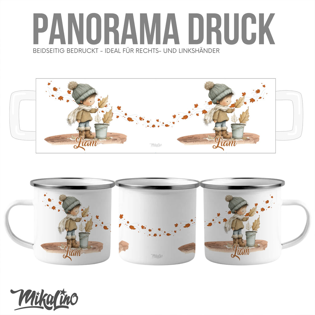 Cute Woodland Child Themed Custom Mug product type