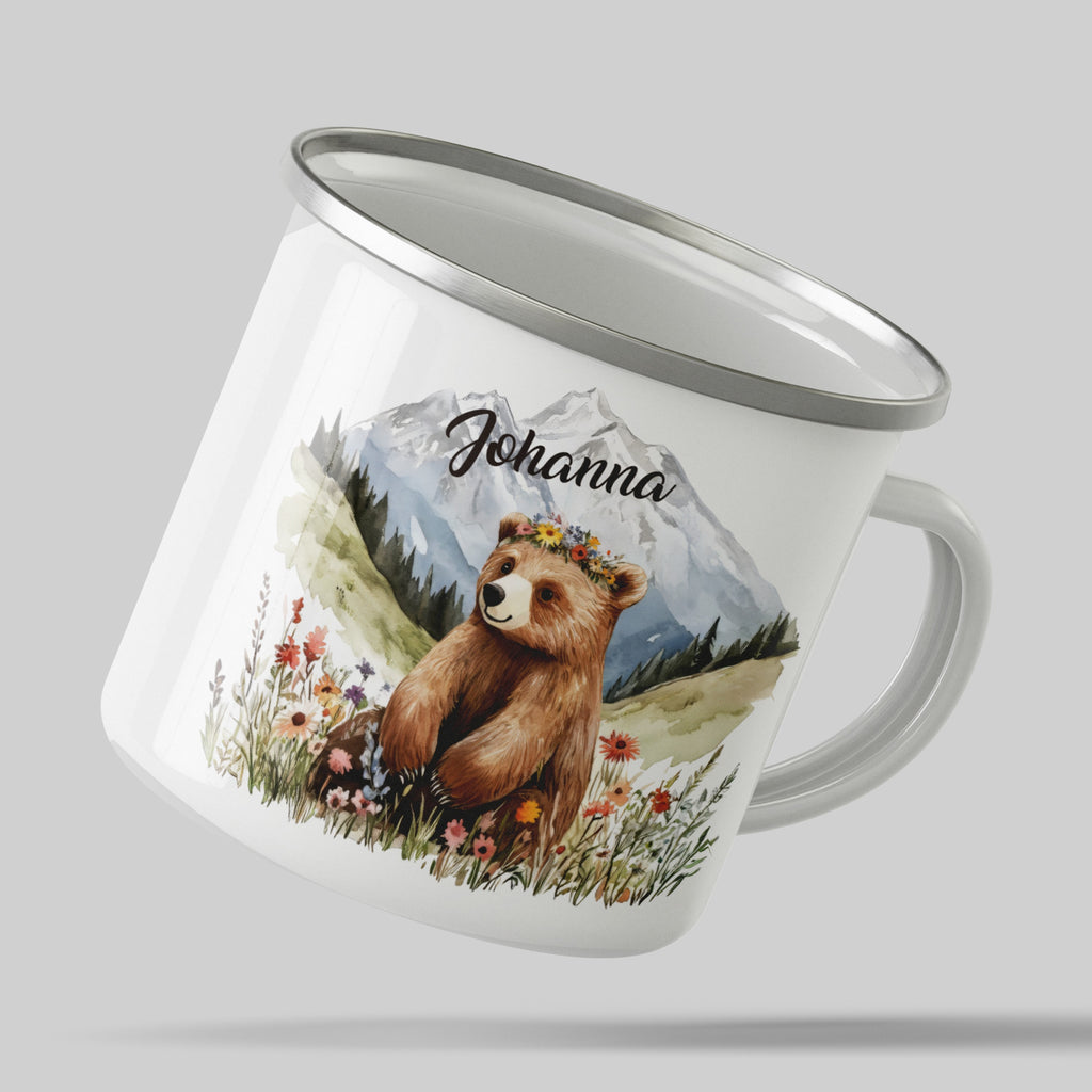 Personalized Bear Nature Camping Mug product