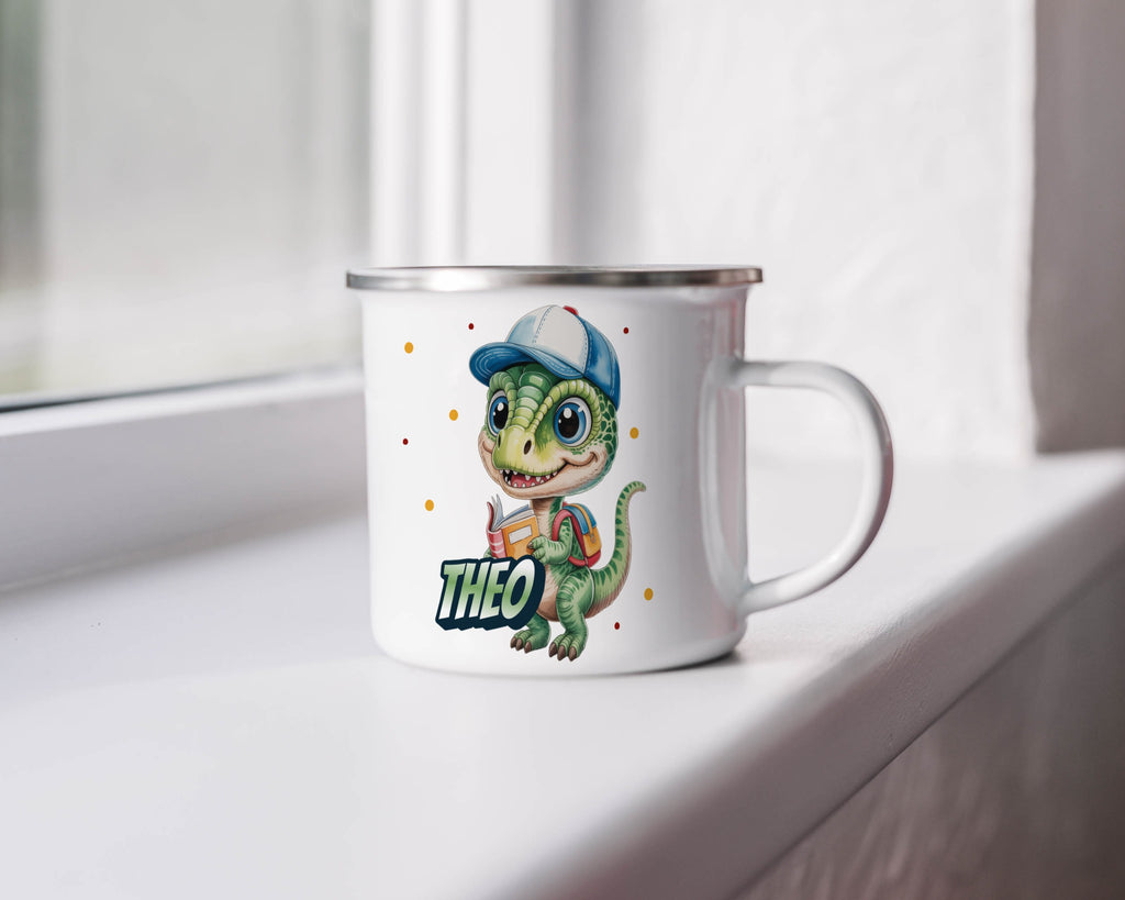 Colorful Dino Design Personalized Mug product