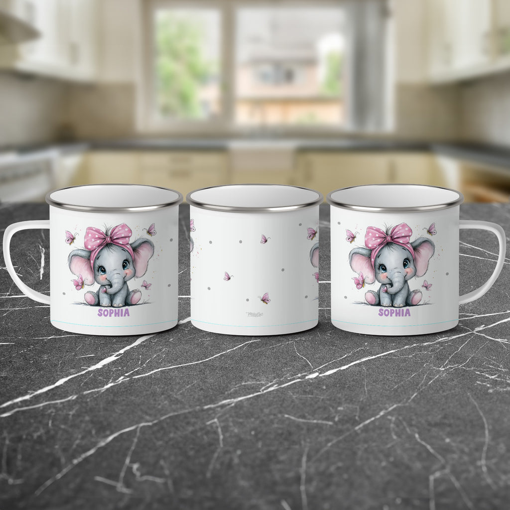 Personalized Cute Elephant Design Mug Product
