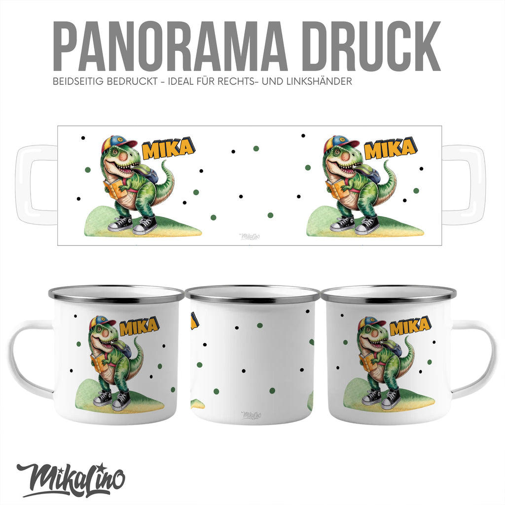 Custom Panorama Druck Dinosaur Mug product type