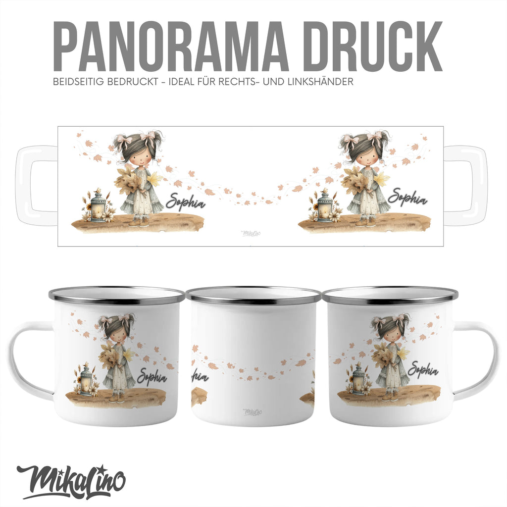 Custom Panorama Druck Mug Cute Doll Art Coffee product