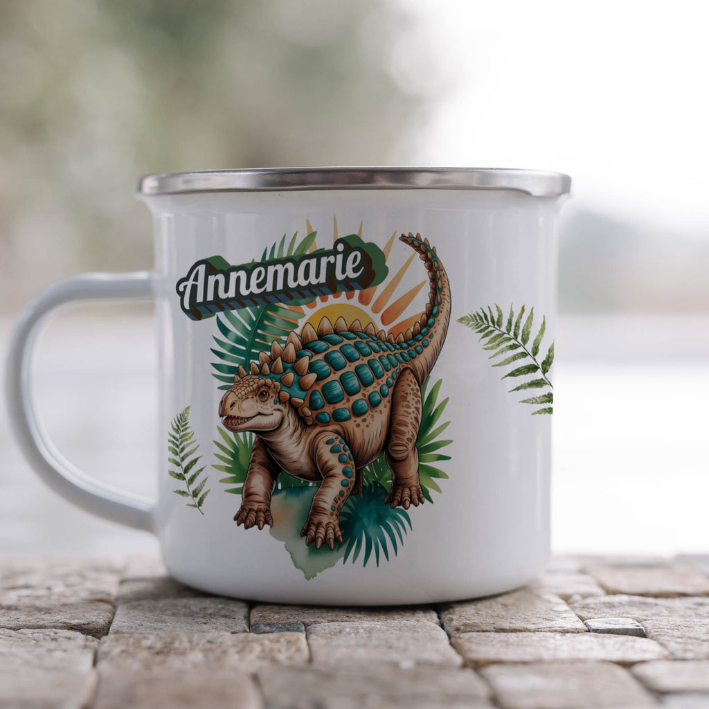 Personalized Dinosaur-Themed Annemarie Design Mug product