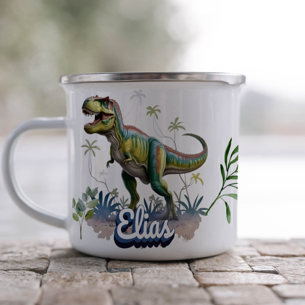 Personalized Dinosaur Design Mug for Children product