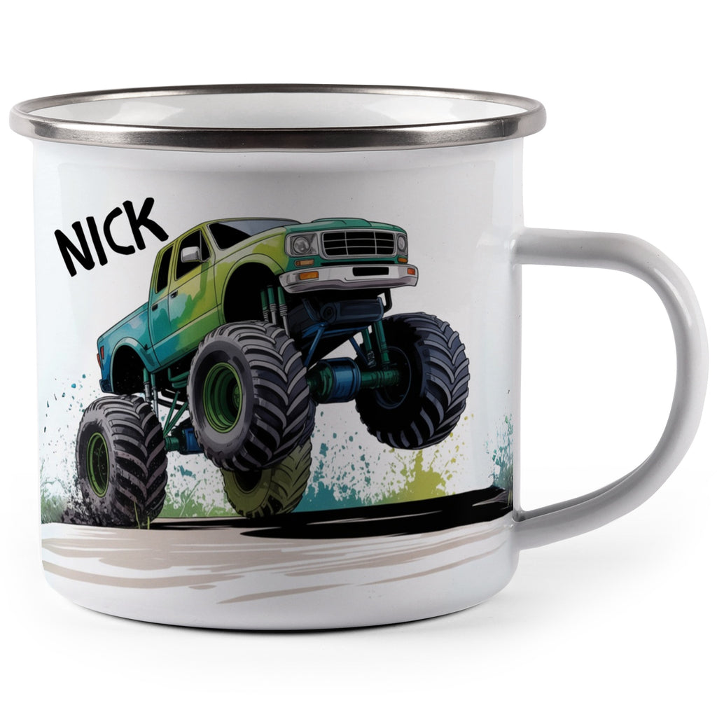 Custom Monster Truck with Name Mug product