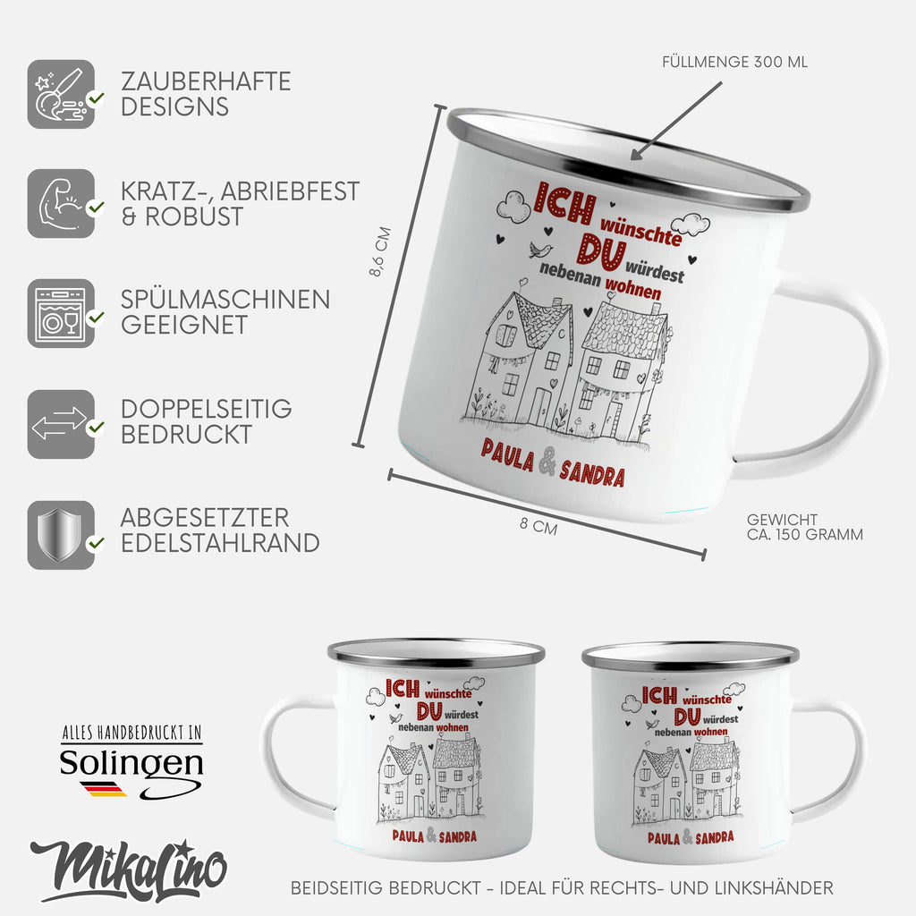 Personalized German Text Cute House Coffee Mug product