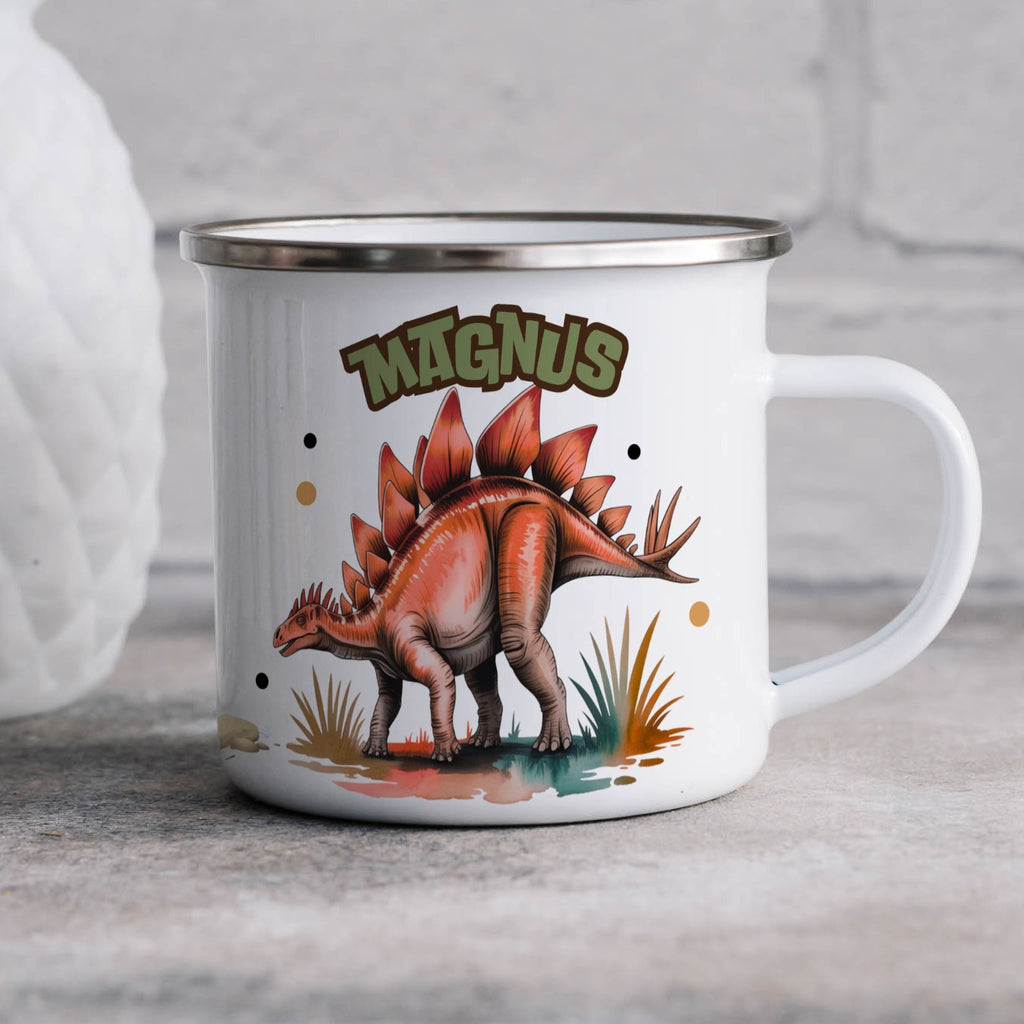 Magnus Dinosaur Stegosaurus Design Camp Mug product