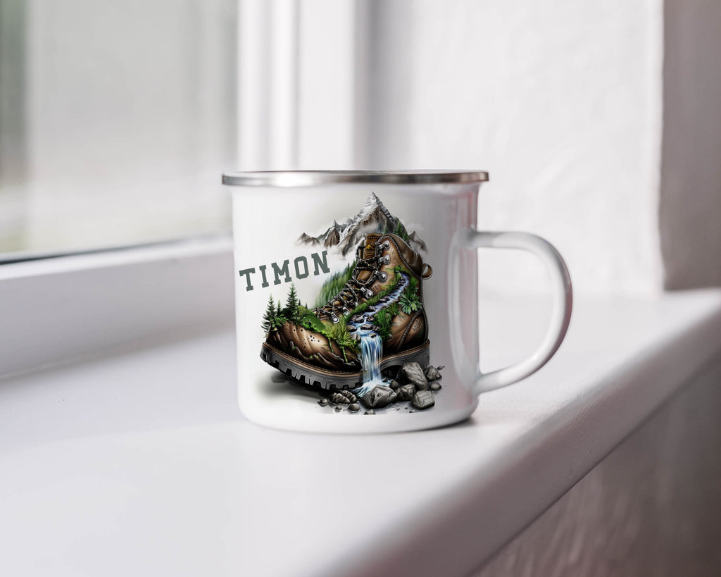 Environmentally Designed Hiking Boot Mug product