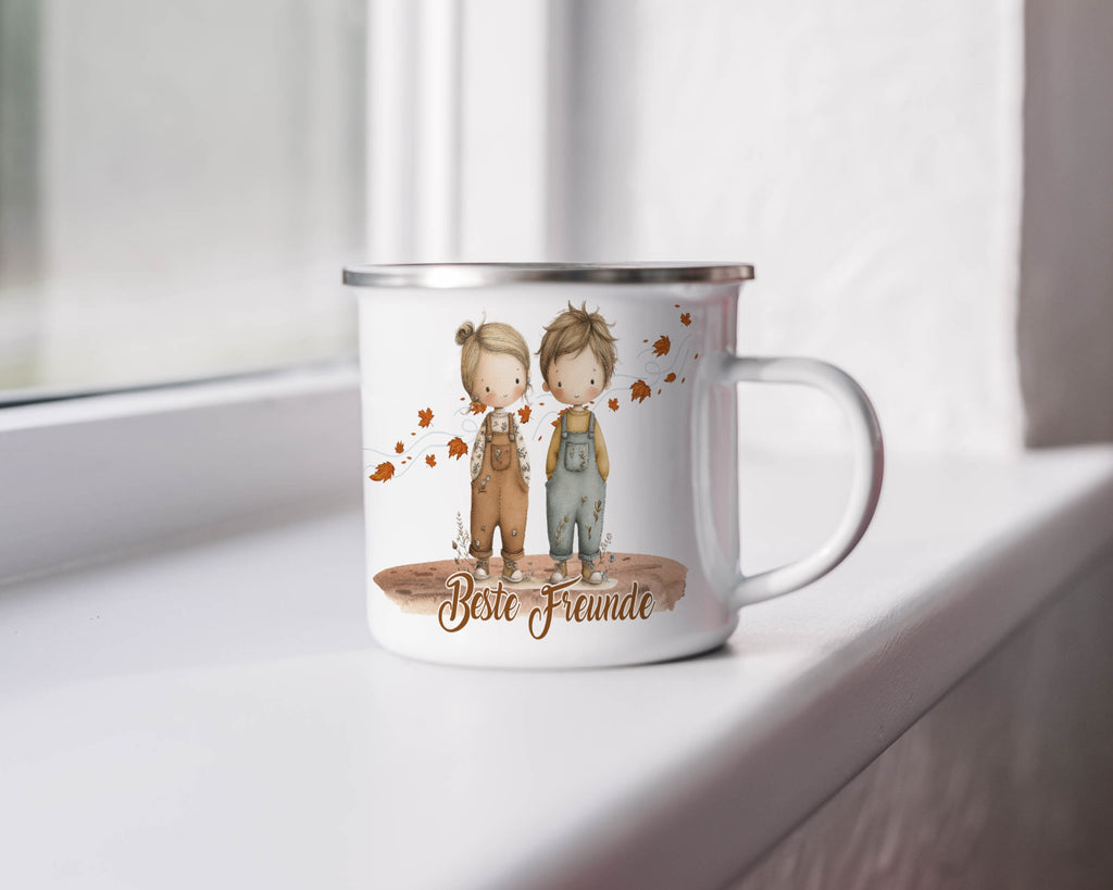 Beste Freunde Illustrated Coffee Mug product