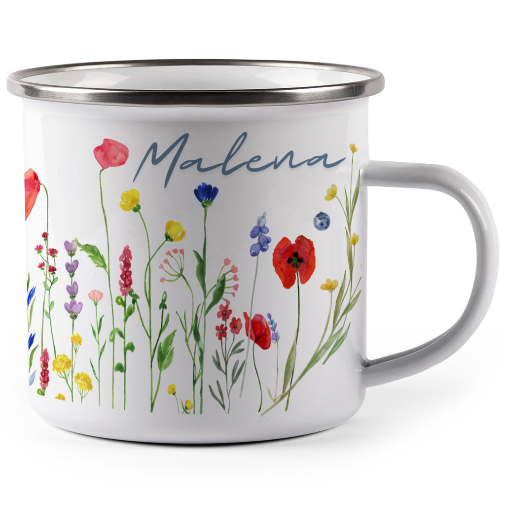 Malena Flower Design Camping Mug product type