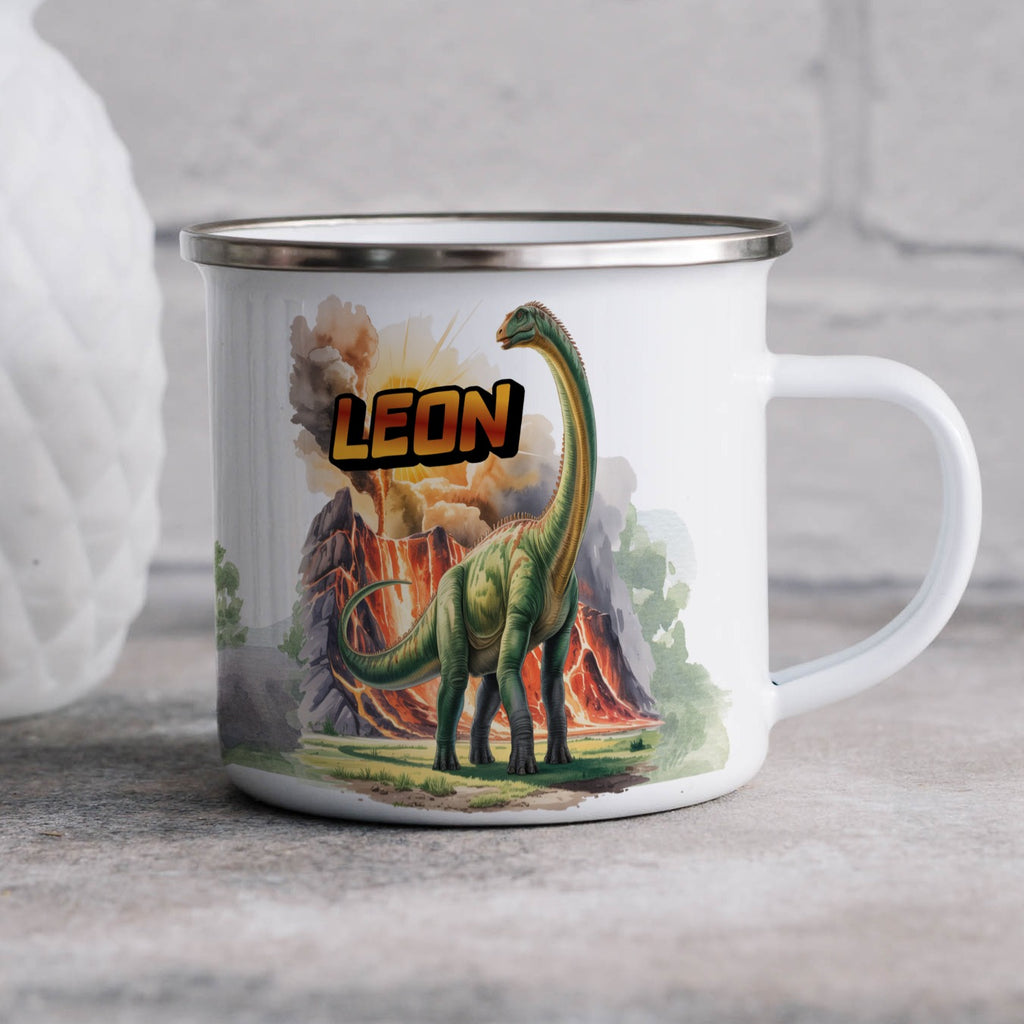 Dinosaur Leon Design Eco-Friendly Coffee Mug product