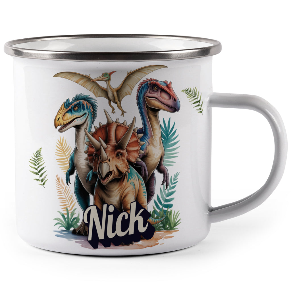 Personalized Dinosaur Campfire Mug for Children product