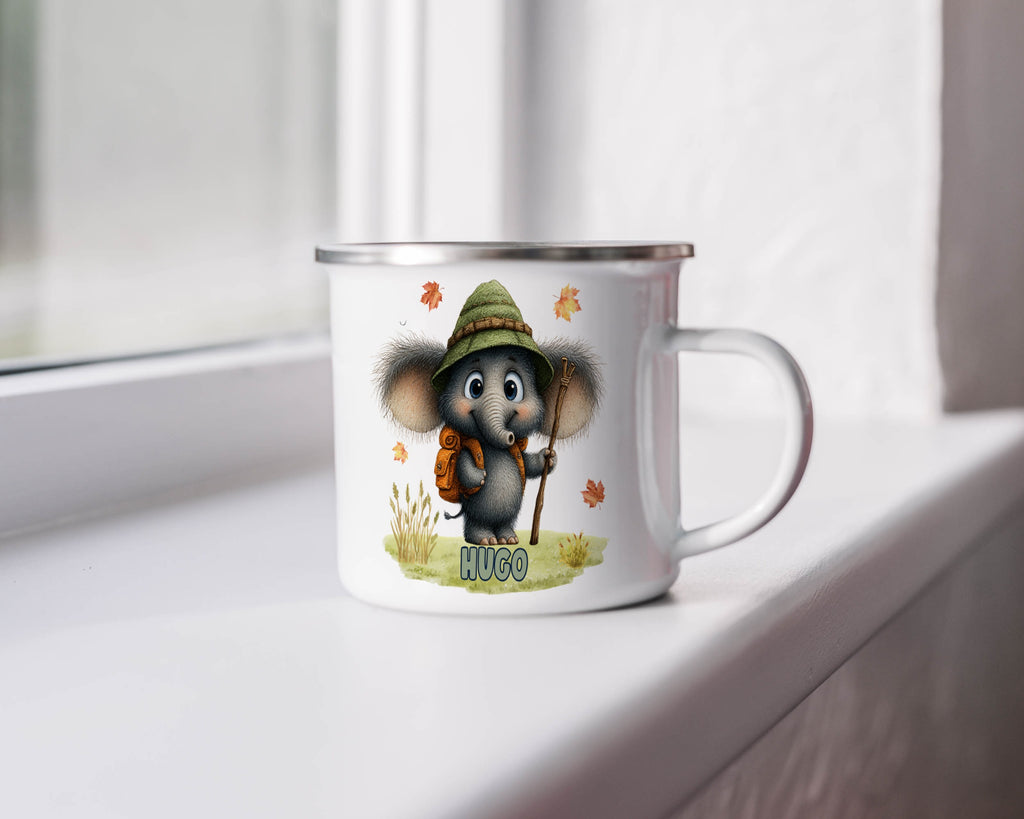 Cute Cartoon Elephant Mug Ideal for Kids product