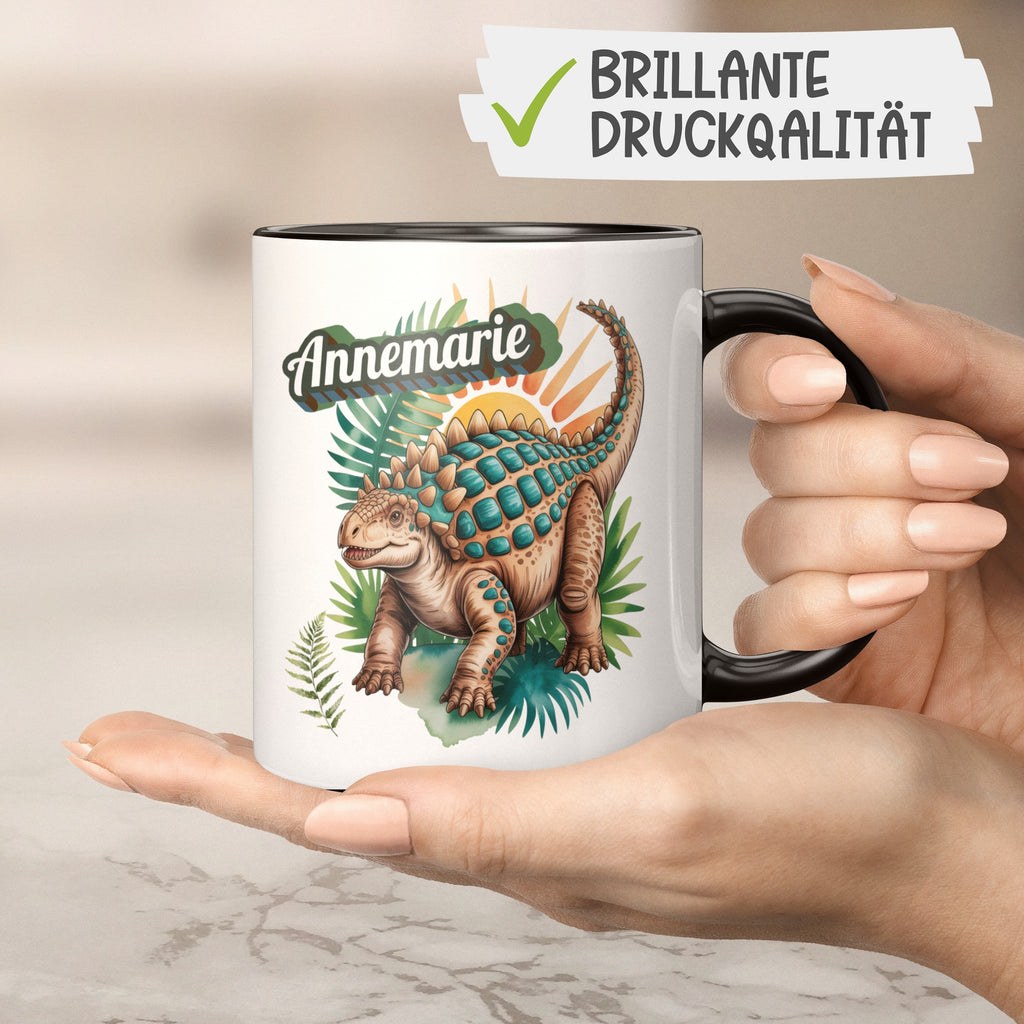 Personalized Dinosaur Art Coffee Mug product type
