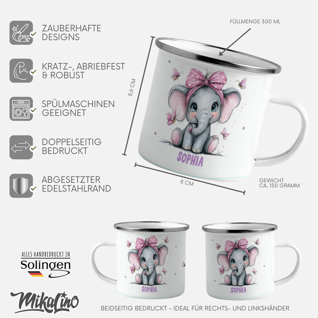 Adorable Elephant Design Personalized Mug product