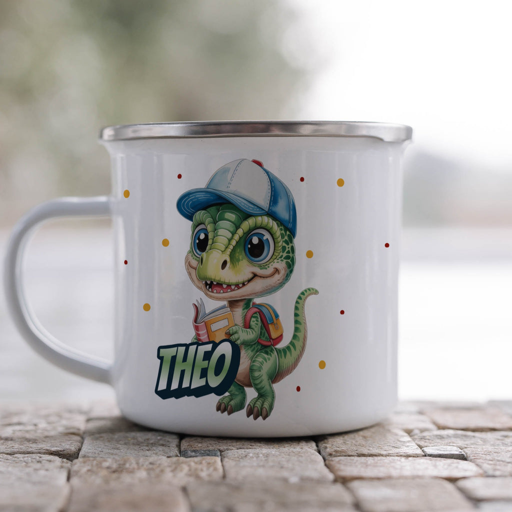 Cute Dinosaur Personalized Name Mug product