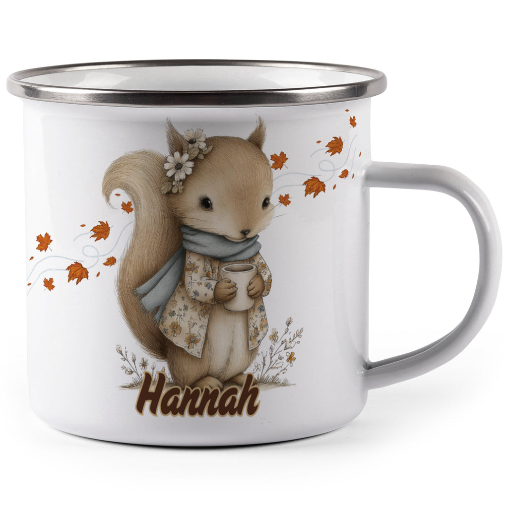 Adorable Squirrel Mug with Personalized Name Drinkware Product