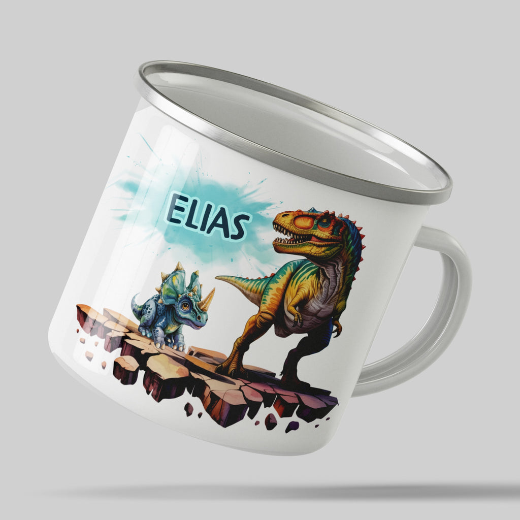 Personalized Dinosaur Design Camping Mug product