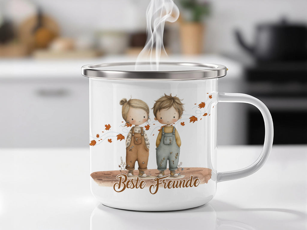 Beste Freunde Cute Child Art Mug product