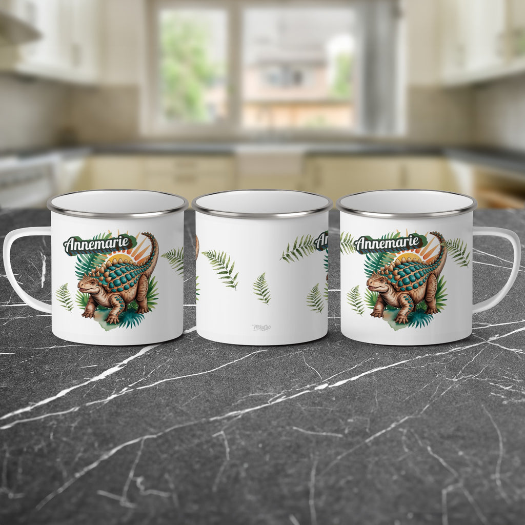 Custom Dinosaur Personalized Ceramic Mug Product