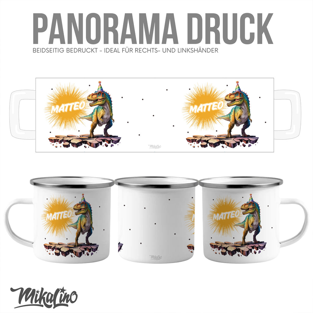 Personalized Dinosaur Mug with Custom Name Product