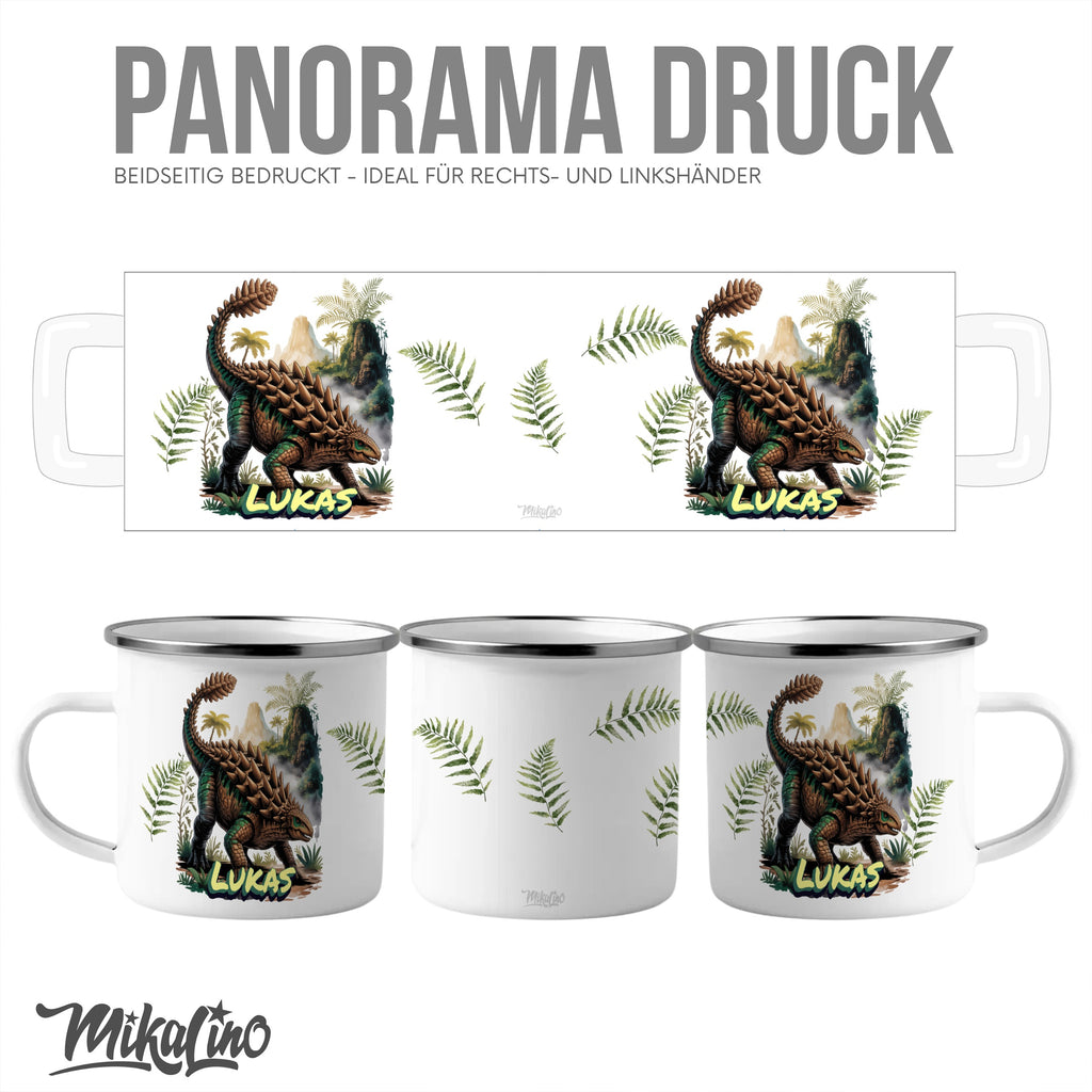 Panorama Druck Personalized Dinosaur Theme Mug product