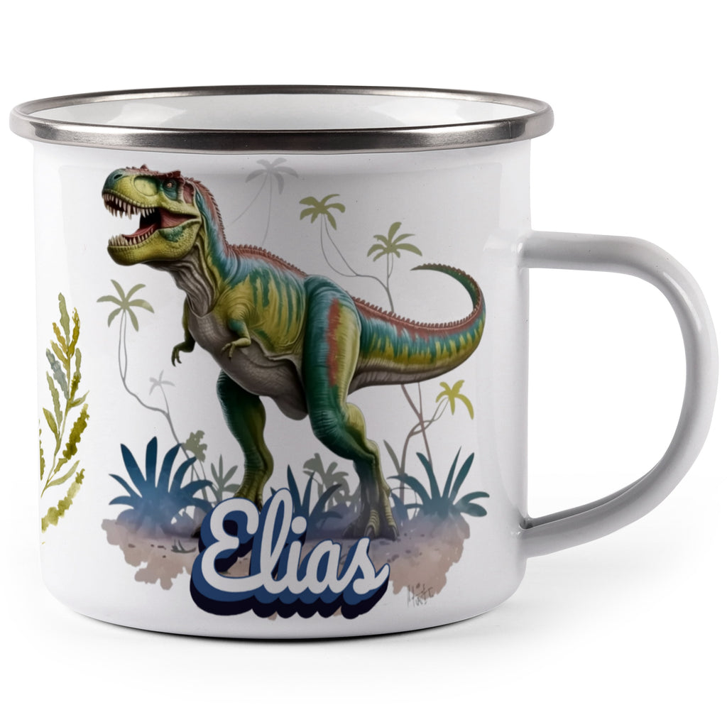 Dinosaur Design Personalized Mug with Name Product