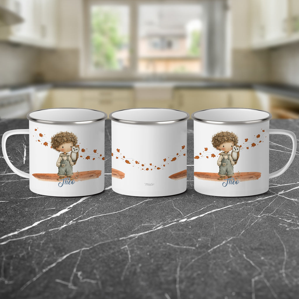 Adorable Illustrated Mice Design Coffee Mug product